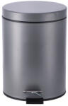 AdTrend Cos gunoi cu clapeta fier gri 20, 5 x 26, 5 cm, 5 L (103351B) Cos de gunoi