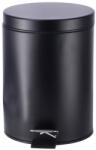 AdTrend Cos gunoi cu clapeta fier negru 20, 5 x 26, 5 cm, 5 L (103351A) Cos de gunoi