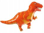 PartyPal Fólia lufi dinoszaurusz Tyrannosaurus piros narancssárga 103x78cm