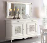 Settimo Comoda Toscana din lemn cu decor sculptat, 201 x H 117 cm (EU333) Comoda