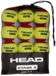 Head Mingi de tenis copii Head Stage 3 Red Mesh Bag 12B (578430)