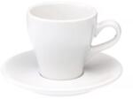 LOVERAMICS Tulip - Cup and sauecr - Cappuccino 180 ml - White