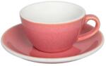 LOVERAMICS Egg - Flat White 150 ml Cup and Saucer - Berry