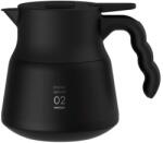 Hario Insulated Server V60-02 Plus din oțel inoxidabil 600 ml negru