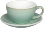 LOVERAMICS Egg - Cafe Latte 300 ml Cup and Saucer - Basil