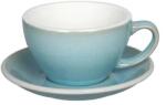 LOVERAMICS Egg - Cafe Latte 300 ml Cup and Saucer - Ice Blue