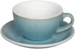 LOVERAMICS Egg - Cappuccino 200 ml Cup and Saucer - Ice Blue