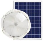 Flippy Plafoniera solara Flippy, 500 W, diametru 360 MM, cu telecomanda, 6V/15W, Clasa A, 418 LED-uri, Lungime prelungitor 4.6 m, alb rece (124638)