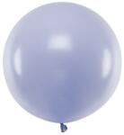 Party Deco Голям Латексов Балон, Пастел, Светло Лилаво, 60см (olbom-004j)
