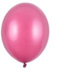 Party Deco Латексови Балони Металик, Наситено Червено 12см (sb5m-006)