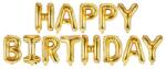 Party Deco Фолиев Надпис "Happy Birthday'', Злато, 340х35см (FB6M-019)