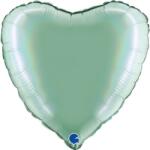 Grabo Фолиев Балон Сърце - Platinum Tiffany (180P03RHTI)