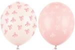 Party Deco Балони с Панделки - Микс Розово и Крем (1 Пакет / 2 Бр. ) (sb14p-340-000)