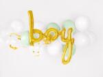 Party Deco Фолиев Балон Надпис ''Boy'', Злато, 77x70см (FB44M-019)