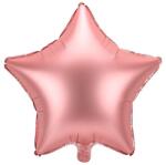 Party Deco Фолиев Балон Звезда В Розово Злато, 48см (fb3s-019r)