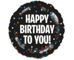 Anagram Фолиев Балон "Birthday To You" Satin Dots (3906201)