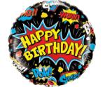 Qualatex Фолиев Балон "Birthday Super Hero", (88148QL)