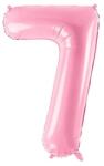 Party Deco Фолиев Балон Цифра, Розово, 86cm - 7 (FB1P-7-081)