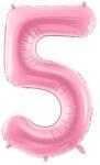 Party Deco Фолиев Балон Цифра, Розово, 86cm - 5 (FB1P-5-081)