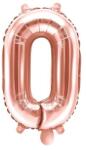 Party Deco Фолиев Балон Цифра, Розово Злато, 35см - 0 (fb10m-0-019r)