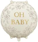 Party Deco Фолиев Балон Диск "Oh Baby", 35x35 см (FB284)