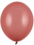 Party Deco Пастелен латексов балон - бургунди - 23 см (sb10p-086)