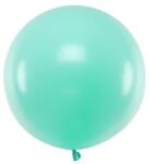 Party Deco Голям Латексов Балон, Пастел, Мента, 60см (olbom-103j)