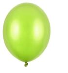 Party Deco Латексови Балони Металик, Лайм, 12см (sb5m-102)