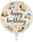 Party Deco Фолиев Балон "Happy Birthday" за Момченца, 45 см (FB213)