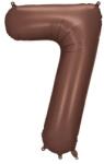 Party Deco Фолиев Балон - Цифра, 86 см, Мока - 7 (fb1s-7-494)