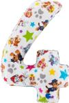 Grabo Фолиев Балон Цифра "4", Paw Patrol, 52x72 см (L224)