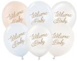 Party Deco Балони Welcome Baby - Комплект от 6 - Син (SB14P-342-001-6)