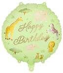 Party Deco Фолиен балон Happy Birthday Safari (FB388)