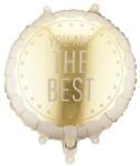 Party Deco Кръгъл фолиен балон You Are The Best със златист надпис (FB340)