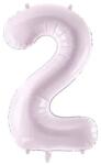 Party Deco Фолиев Балон Цифра, Светло Лилаво, 72 см - 2 (fb230g-2-014)