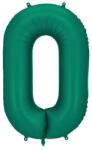 Party Deco Фолиев Балон - Цифра, 86 см, Тъмнозелено - 0 (fb1s-0-012b)