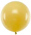 Party Deco Голям Латексов Балон, 60 см, Металик Злато (olbom-019)