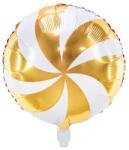 Party Deco Фолиев Балон Близалка в Златисто, 35 см (fb107-019)