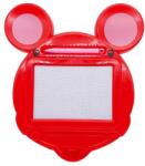 Flippy Tabla Magnetica pentru desen Flippy, Pix, forma Soricel, dimensiuni 23x26.5 cm, Dezvolta Creativitatea, Rosu (123940)
