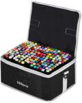 Flippy Set 168 Markere Duble, Flippy, pe Baza de Alcool, Geanta Impermeabila Inclusa, Culori Numerotate, 23 x 16 x 20 cm, Multicolor (133623)