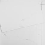 VEVOR Öntapadós vinyl csempe 12×12" 50 db, 1, 5 mm, fehér márvány