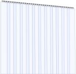 Vevor PVC szalagfüggöny 2, 1 m × 1, 8 m × 2 mm, 12 darab, vízálló raktári használatra