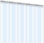 Vevor Átlátszó PVC szalagfüggöny fagyasztóhoz 2, 4 m × 1, 5 m × 2 mm, 10 db