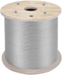Vevor 1/4" t304 7×19 rozsdamentes acél drótkötél, 200 láb (61 m) korlátokhoz, kerítésekhez és teraszokhoz