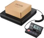 VEVOR Digitális postai mérleg 49, 9 kg, felbontás 2 g, AC/DC, LCD kijelző
