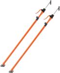 Vevor Teleszkópos acél tartórúd 2 db, 125-291 cm, 90 kg szerelvényenként