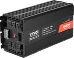 VEVOR 12 V DC-ről 230 V AC-re átalakító inverter, 5000 W, 2 × 230 V AC, 2 × USB, USB-C, LCD