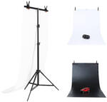 PULUZ Fotóstúdió tartó háttér 70x200cm + 2 db háttér DCA0976