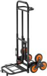 VEVOR Lépcsőkocsi 100 kg, összecsukható, teleszkópos nyél, 6 kerék