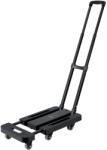 VEVOR Összecsukható kocsi, teherbírás 226, 8 kg, 6 kerék, kihúzható platform